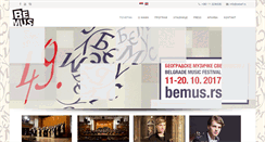 Desktop Screenshot of bemus.rs